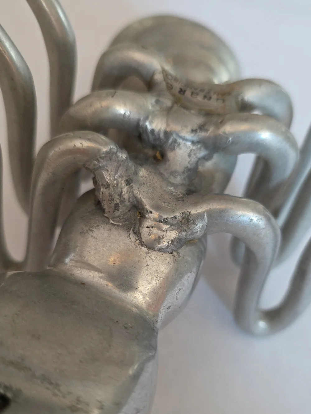Vintage Polished Aluminum Ant Sculpture - Nima Oberoi Lunares San Francisco